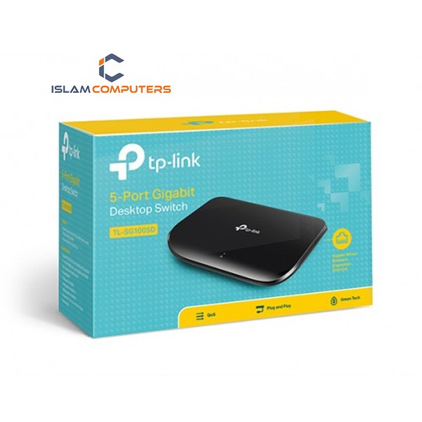 TP-Link TL-SG1005D 5-Port Gigabit Desktop Switch