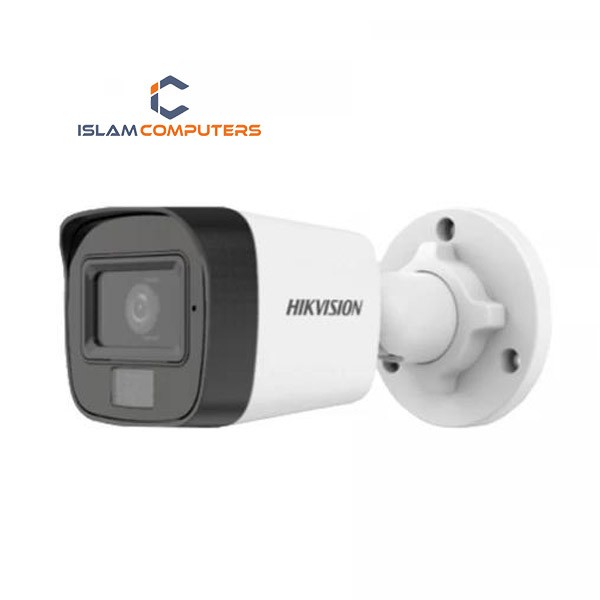 Hikvision DS-2CE16D0T-LPFS 2MP Dual Light Audio Fixed Mini Bullet Camera (Full Color)