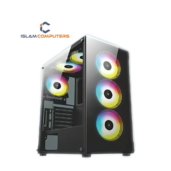 PC Power Crystal Glass V2 ATX Gaming Casing