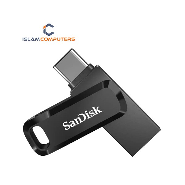 Sandisk 128GB Ultra Dual Drive Go USB Type-C Mint Black Pen Drive (SDDDC3-128G-G46)