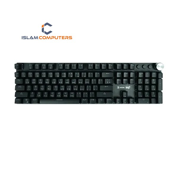 Xtreme XJOGOS KM07G Wired Mechanical Gaming Keyboard with Bangla (Black)