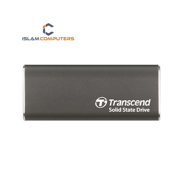 Transcend ESD265C 500GB USB 3.1 Gen 2 Type-C Iron Gray Portable External SSD