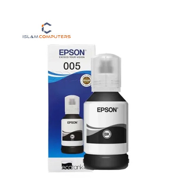 Epson 005 High Capacity Black Ink Bottle 120ml (C13T03Q100)