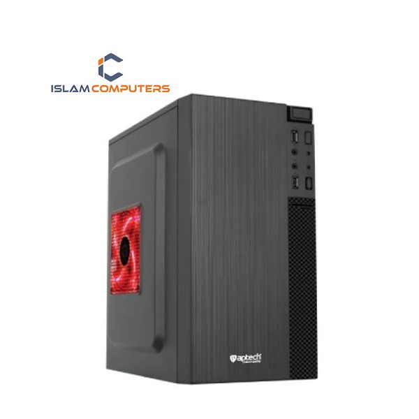 Aptech T37 Mid Tower Micro ATX Office Casing