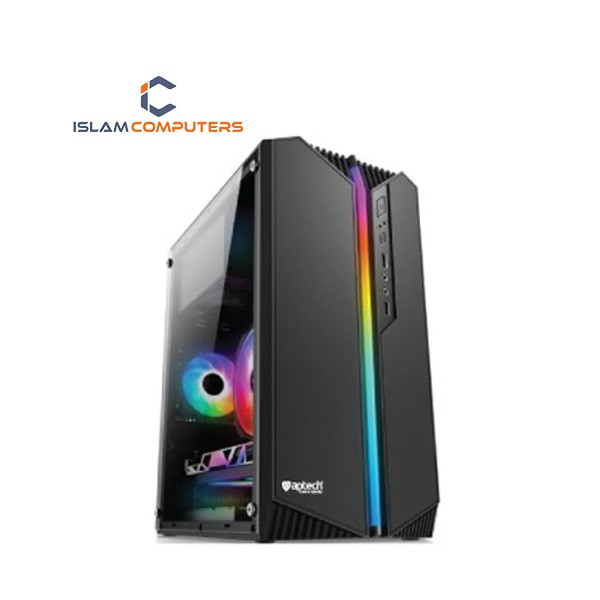 Aptech T35 Micro-ATX RGB Front Line FRGB Office Casing