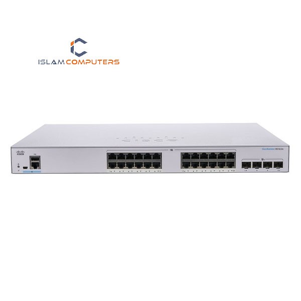 Cisco CBS350-24T-4G-EU 24-Port Gigabit Managed Switch
