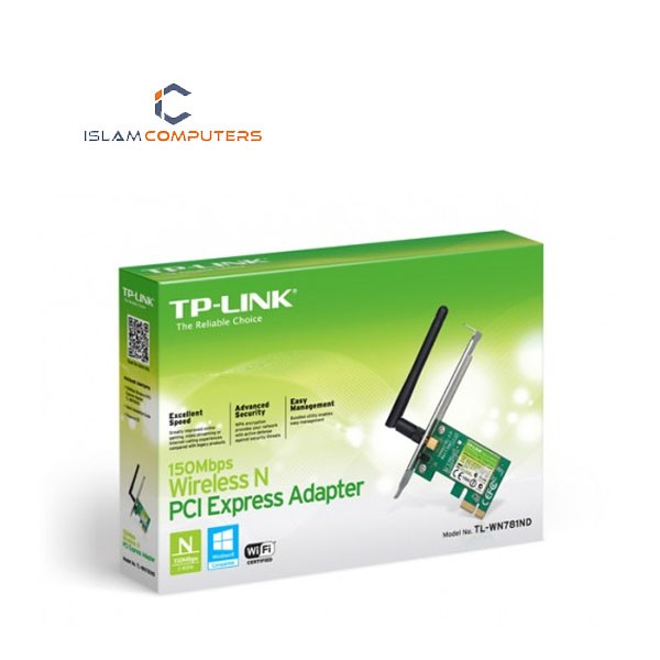 TP-Link TL-WN781ND 150Mbps Wireless N PCI Express LAN Card
