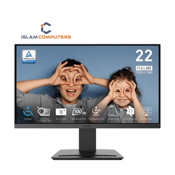 MSI PRO MP223 E2 21.45 inc 100Hz Full HD Business Monitor