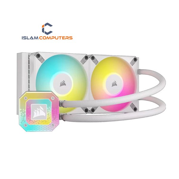 Corsair iCUE H100i ELITE CAPELLIX XT 240mm White Liquid CPU Cooler
