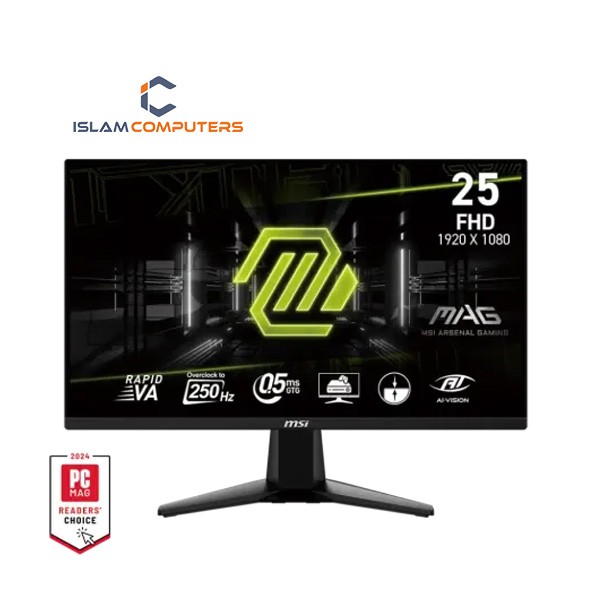 MSI MAG 255XFV 24.5 Inch 250Hz VA Full HD Gaming Monitor