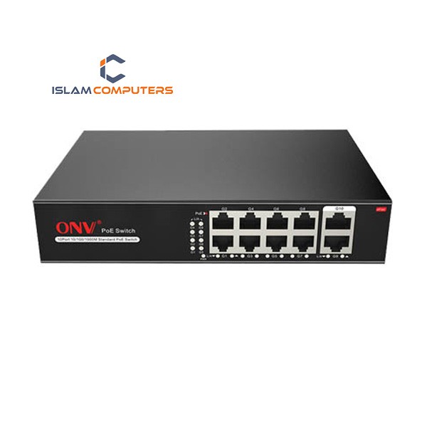 ONV-H3108PS 10-port PoE Switch (Full gigabit)