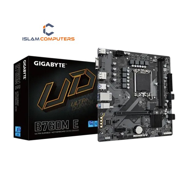 GIGABYTE B760M E DDR5 Micro ATX Motherboard