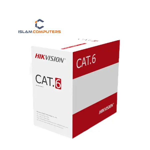 DS-1LN6U-W/CCA Hikvision CAT6 UTP Network Cable (Price Shows Per Meter)