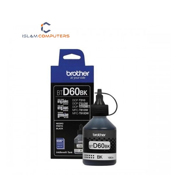 Brother BTD60BK Black Ink Bottle