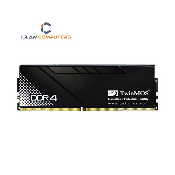 TwinMOS 8GB DDR4 3200MHz UDIMM Heatsink (Black) Thunder GX CL16 Ram