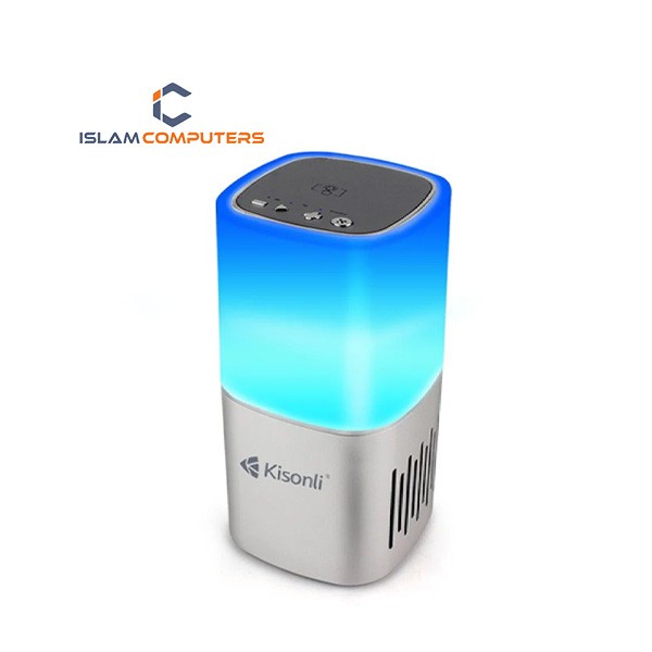 KISONLI Q6 PLUS Wireless Mini LED Speaker With Touch Light