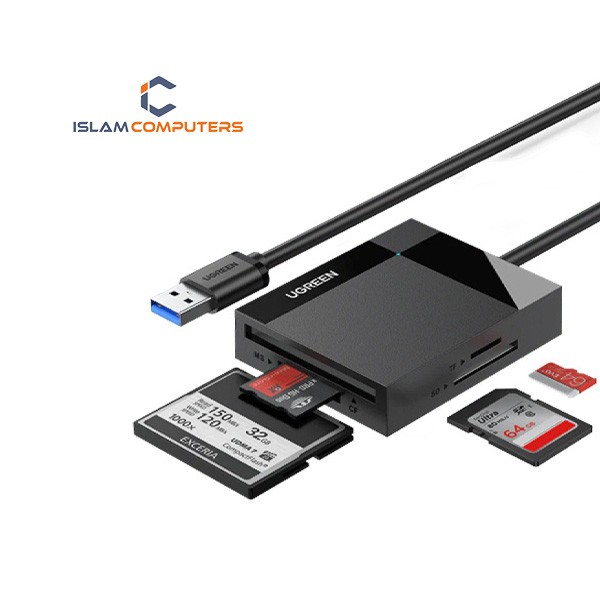 Ugreen CR125 (30333) 4-in-1 USB 3.0 SD TF Card Reader