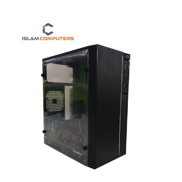 Safeway MTG N18 Mini Tower Black Micro-ATX Desktop Case